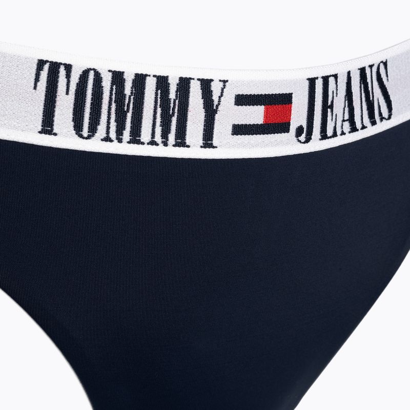 Tommy Hilfiger Brazilian albastru brazilian costum de baie jos 3