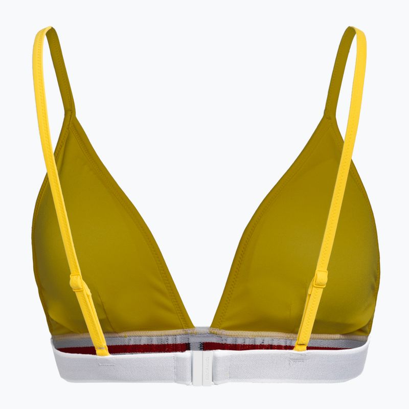 Tommy Hilfiger Triangle Rp galben costum de baie top galben 2