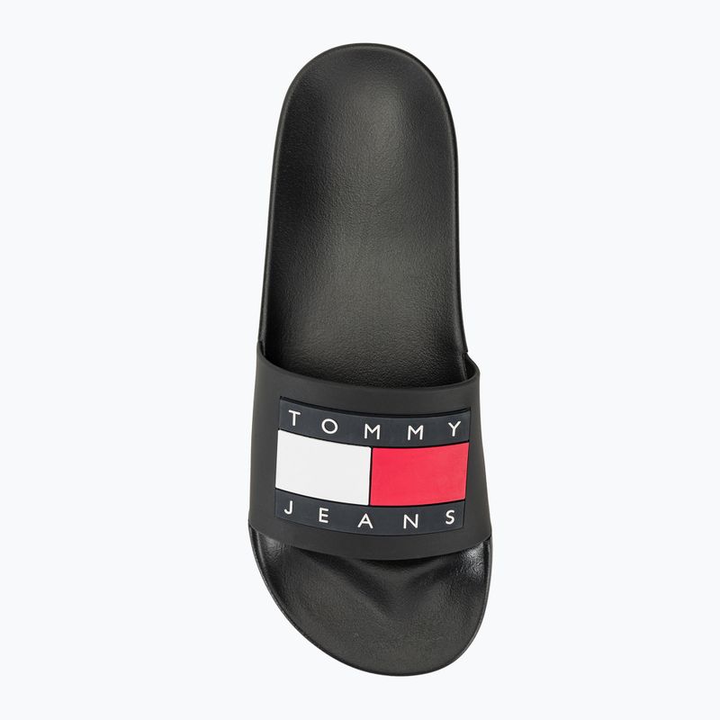 Șlapi pentru bărbați Tommy Jeans Pool Slide Ess black 6