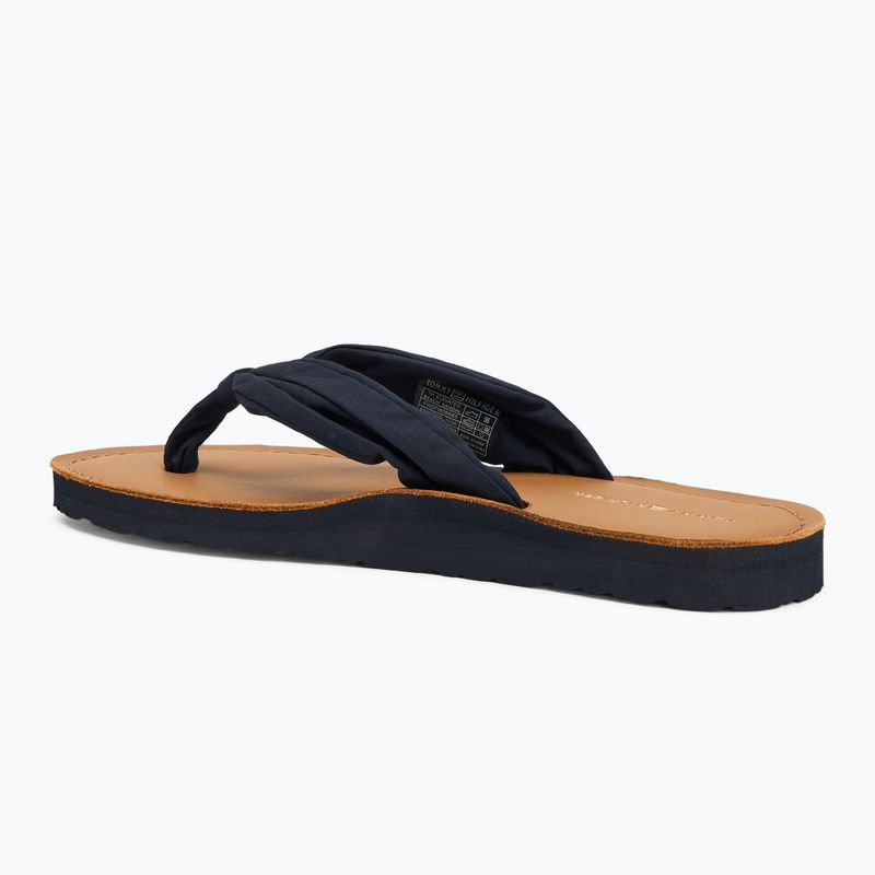 Papuci pentru femei Tommy Hilfiger Elevated Beach Sandal space blue 3