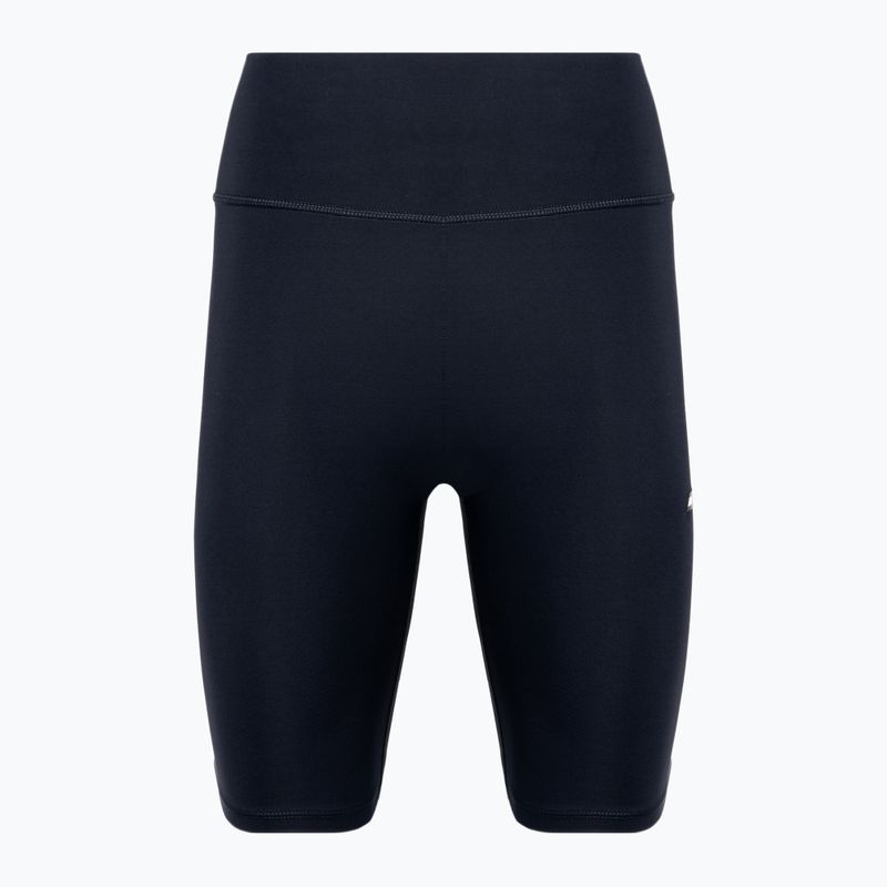 Pantaloni scurți de antrenament pentru femei Tommy Hilfiger Essentials Rw Fitted Knit albastru pentru femei