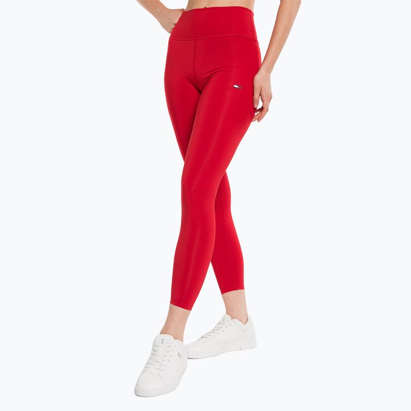 Tommy Hilfiger Essentials Rw 7/8 jambiere de antrenament roșu pentru femei
