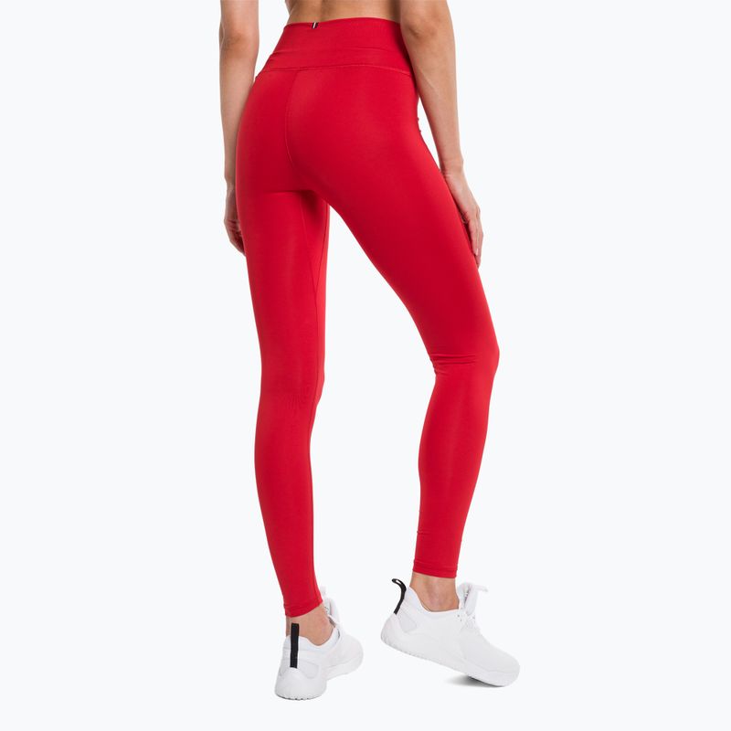 Tommy Hilfiger Essentials Rw Full Length jambiere de antrenament pentru femei roșu
