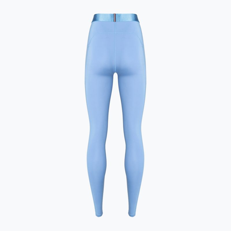 Jambiere de antrenament pentru femei Tommy Hilfiger Essentials Rw Tape Lungime completă albastru 6