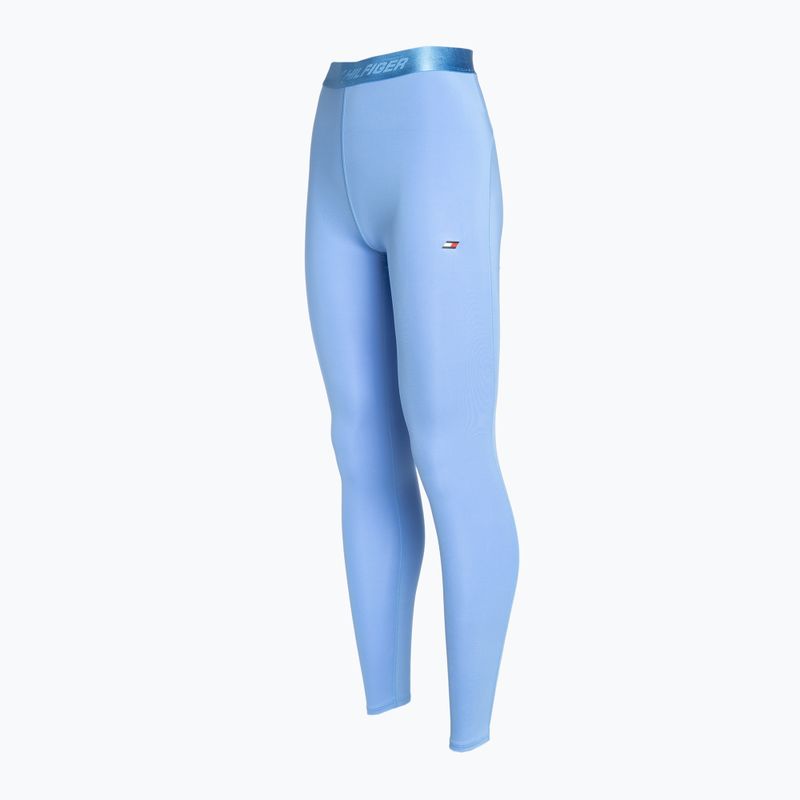 Jambiere de antrenament pentru femei Tommy Hilfiger Essentials Rw Tape Lungime completă albastru 7