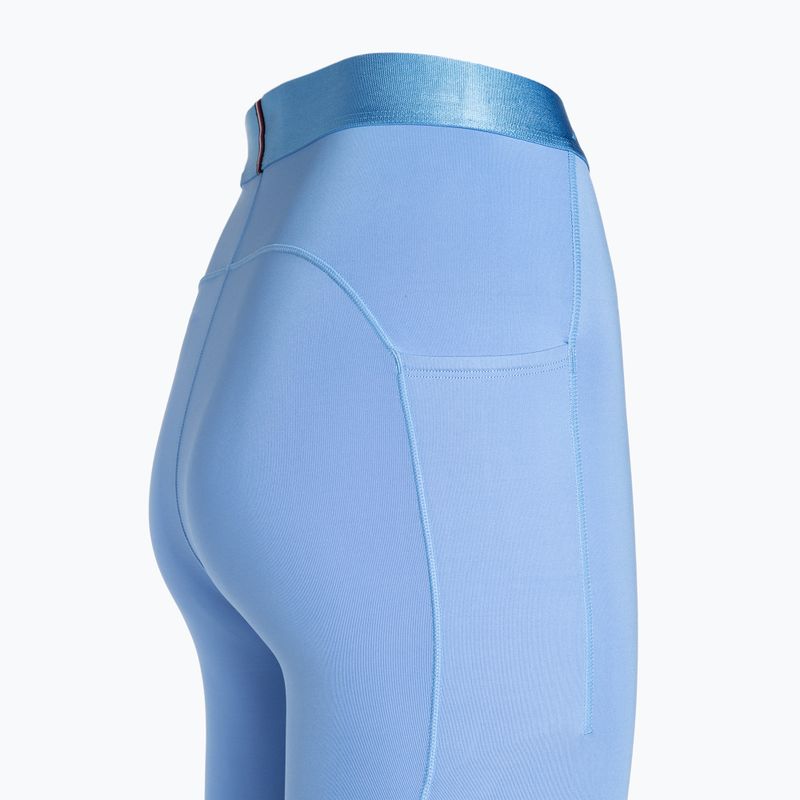 Jambiere de antrenament pentru femei Tommy Hilfiger Essentials Rw Tape Lungime completă albastru 9