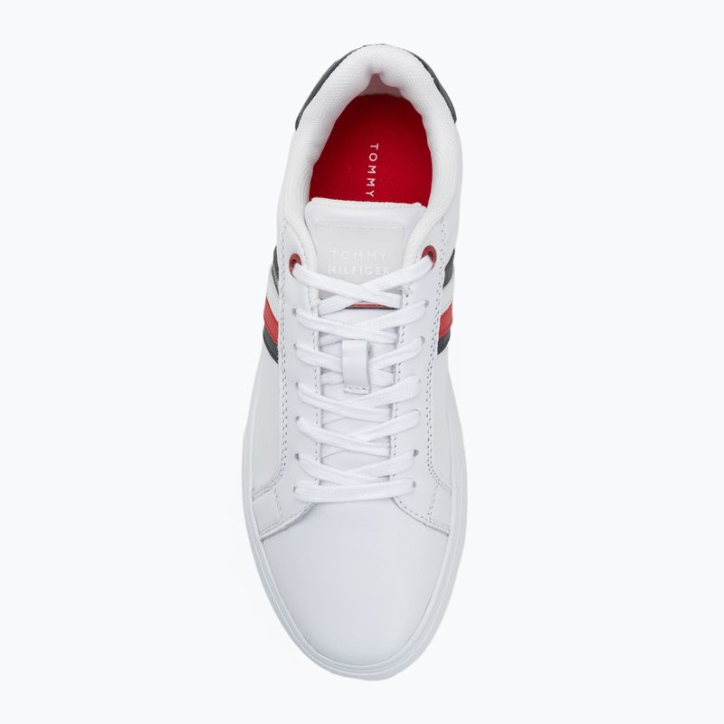 Încălțăminte pentru bărbați Tommy Hilfiger Essential Leather Cupsole white 5