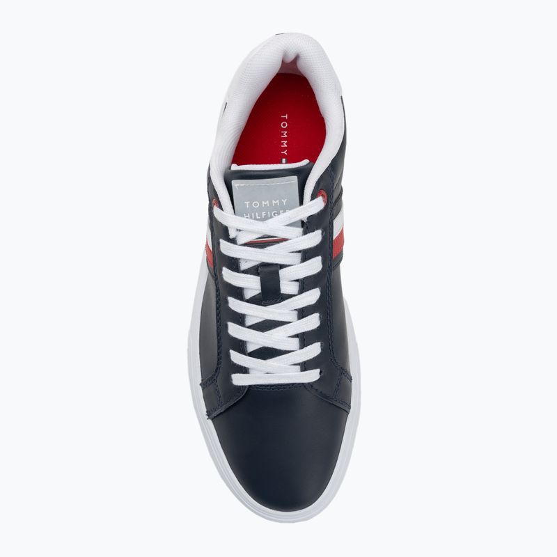 Încălțăminte pentru bărbați Tommy Hilfiger Essential Leather Cupsole desert sky 5