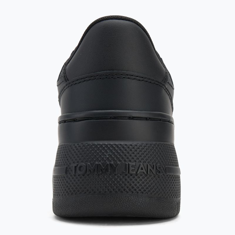Încălțăminte pentru femei Tommy Jeans Retro Basket Flatform Ess triple black 6