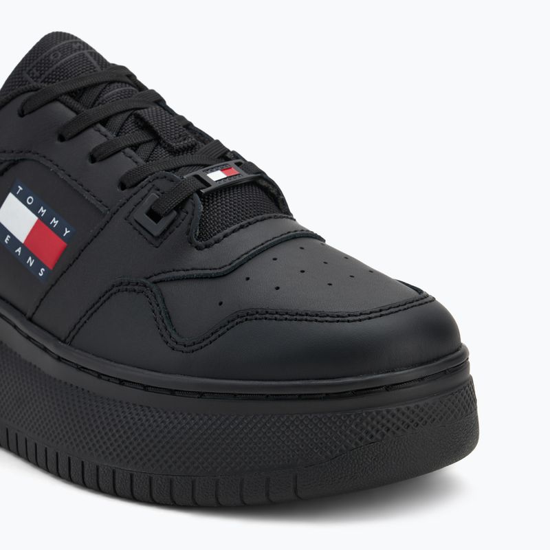 Încălțăminte pentru femei Tommy Jeans Retro Basket Flatform Ess triple black 7