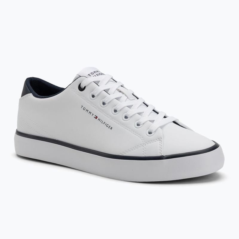 Încălțăminte pentru bărbați Tommy Hilfiger Th Hi Vulc Core Low Leather Ess YBS white