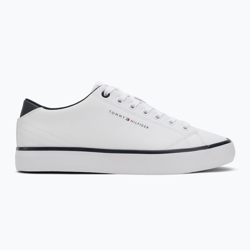 Încălțăminte pentru bărbați Tommy Hilfiger Th Hi Vulc Core Low Leather Ess YBS white 2