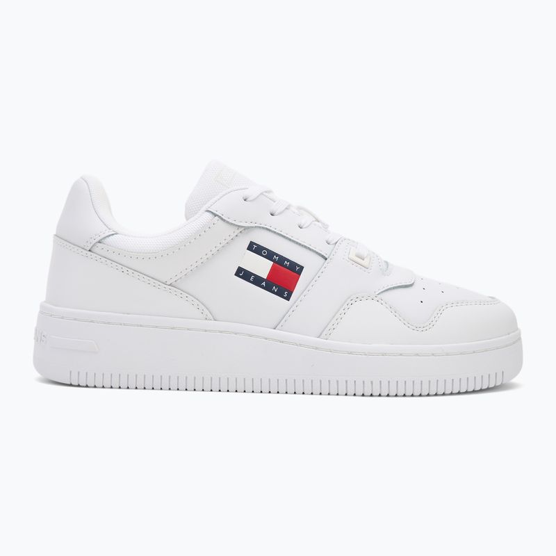 Încălțăminte pentru bărbați Tommy Jeans Tjm Retro Basket Ess white 2