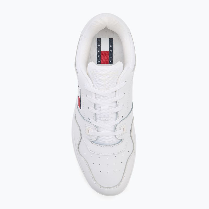 Încălțăminte pentru bărbați Tommy Jeans Tjm Retro Basket Ess white 5