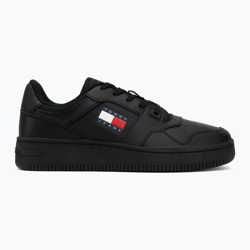 Încălțăminte pentru bărbați Tommy Jeans Tjm Retro Basket Ess black 2