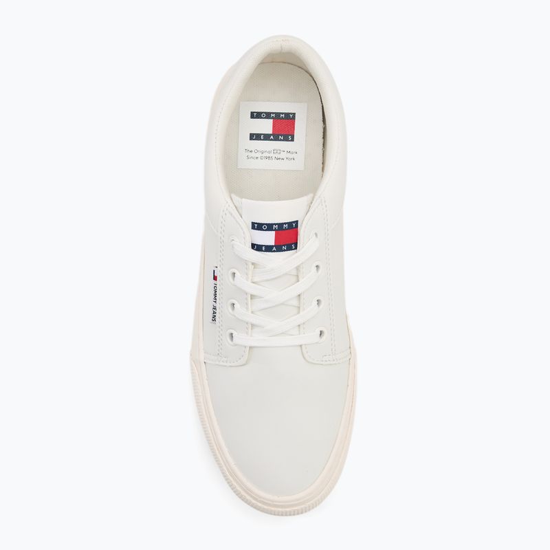 Încălțăminte pentru bărbați Tommy Jeans Tjm Vulc. Skate Derby TCR ecru 5