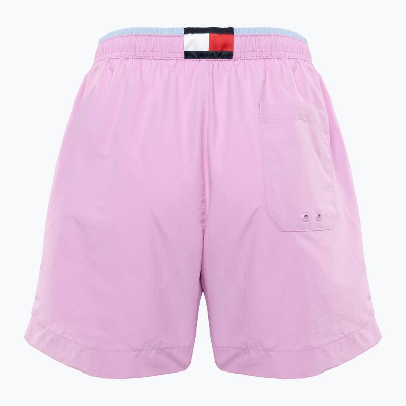 Pantaloni scurți de înot pentru bărbați Tommy Hilfiger Medium Drawstring sweet pea pink 2