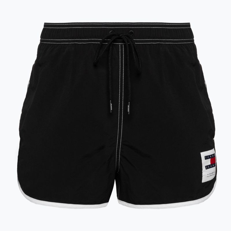 Pantaloni scurți de înot pentru bărbați Tommy Jeans Runner black