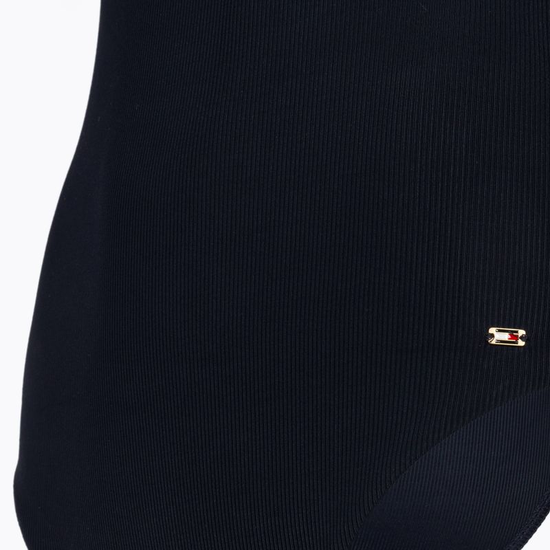 Costum de baie dintr-un element pentru femei Tommy Hilfiger Triangle One Piece Rp deser skye 3