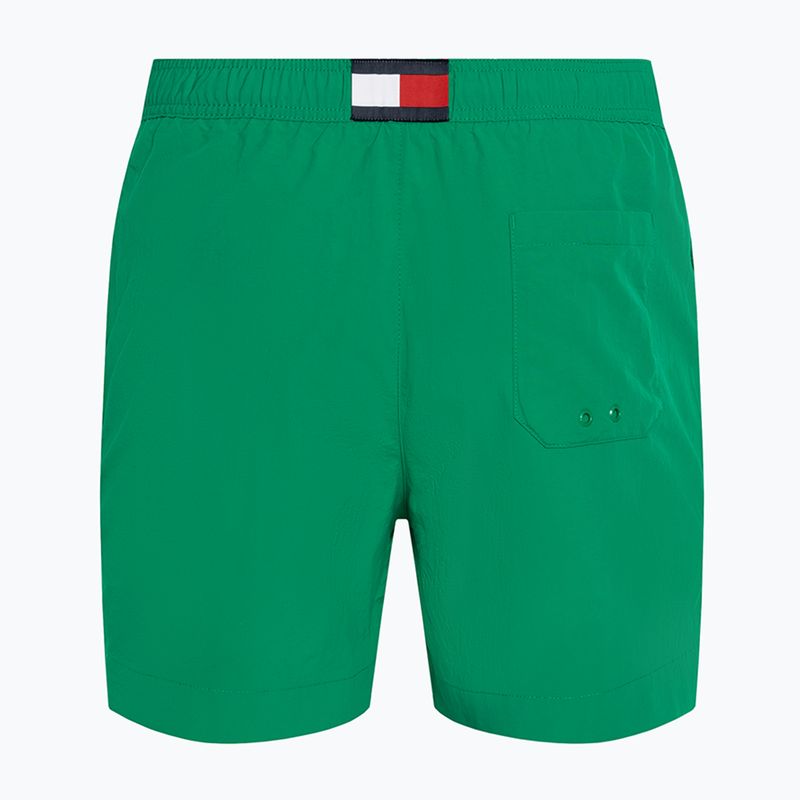 Pantaloni scurți de înot pentru bărbați Tommy Hilfiger Medium Drawstring olimpic green 2