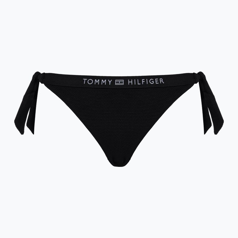 Partea de jos a costumului de baie Tommy Hilfiger Side Tie Bikini black