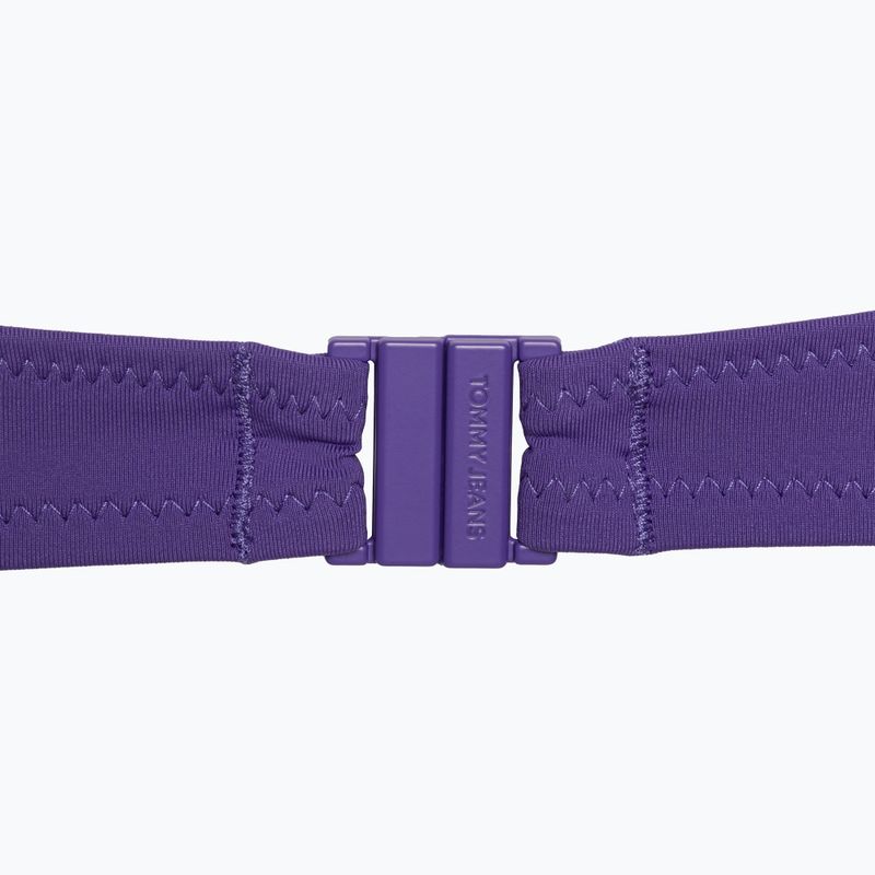 Partea de sus a costumului de baie Tommy Jeans Bralette quantum purple