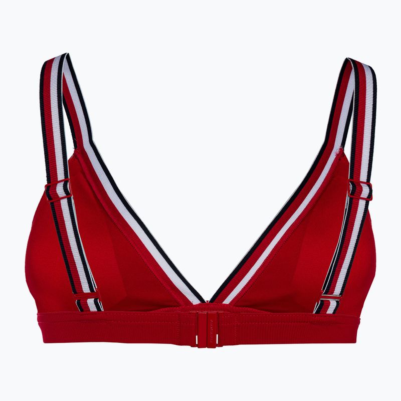 Partea de sus a costumului de baie Tommy Hilfiger Triangle Rp primary red 2
