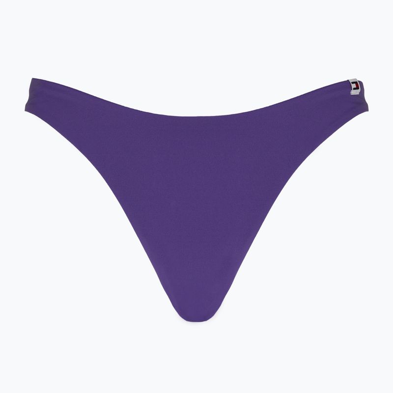 Partea de jos a costumului de baie Tommy Jeans High Leg Cheeky Bikini quantum purple