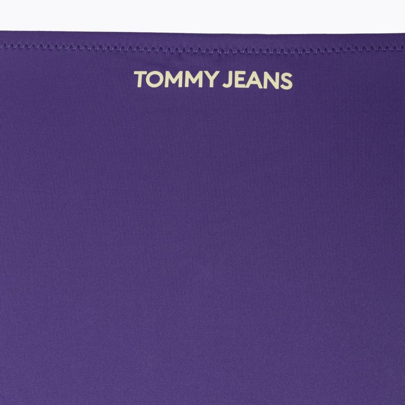 Partea de jos a costumului de baie Tommy Jeans High Leg Cheeky Bikini quantum purple 4