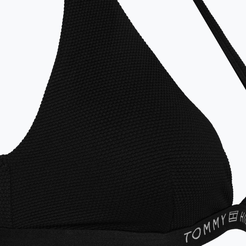 Partea de sus a costumului de baie Tommy Hilfiger Triangle Fixed Rp black 3