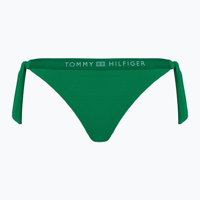 Partea de jos a costumului de baie Tommy Hilfiger Side Tie Bikini olympic green