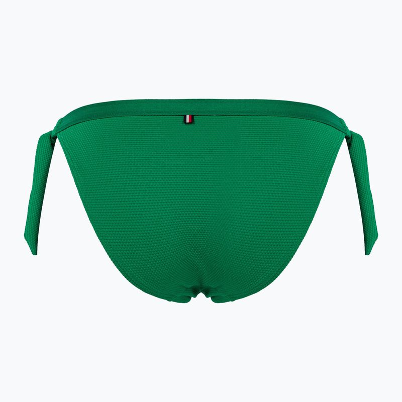 Partea de jos a costumului de baie Tommy Hilfiger Side Tie Bikini olympic green 2