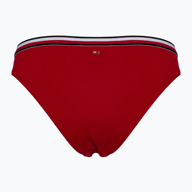 Partea de jos a costumului de baie Tommy Hilfiger Cheeky High Leg Bikini primary red 2