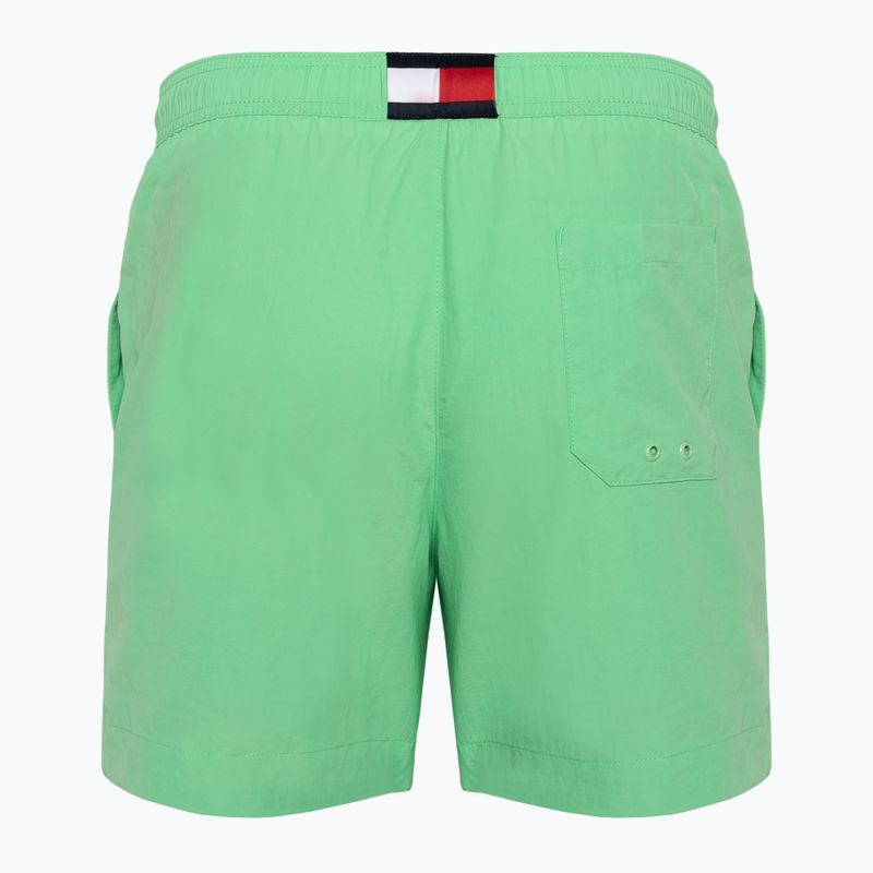 Pantaloni scurți de înot pentru bărbați Tommy Hilfiger Medium Drawstring lush jade 2