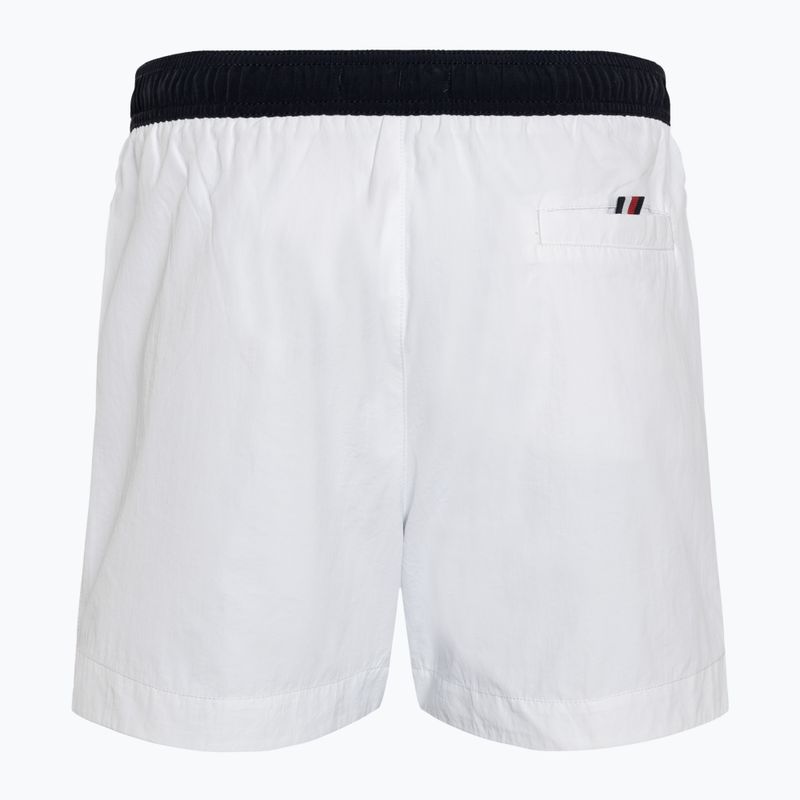 Pantaloni scurți de înot pentru bărbați Tommy Hilfiger Medium Drawstring optic white 2