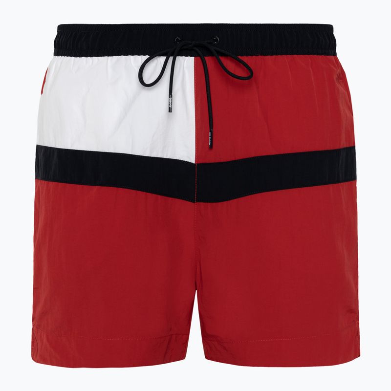 Pantaloni scurți de înot pentru bărbați Tommy Hilfiger Medium Drawstring primary red