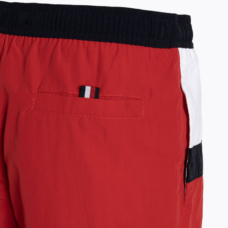 Pantaloni scurți de înot pentru bărbați Tommy Hilfiger Medium Drawstring primary red 3