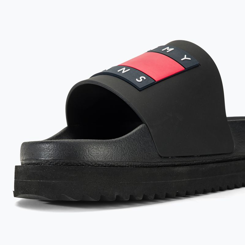 Șlapi pentru femei Tommy Jeans Elevated Flatform Slide black 8