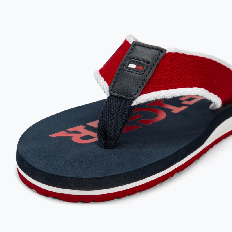 Papuci pentru bărbați Tommy Hilfiger Patch Beach Sandal primary red 7