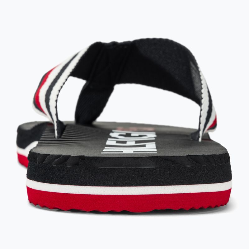 Papuci pentru bărbați Tommy Hilfiger Massage Footbed Oly Beach Sandal desert sky 7