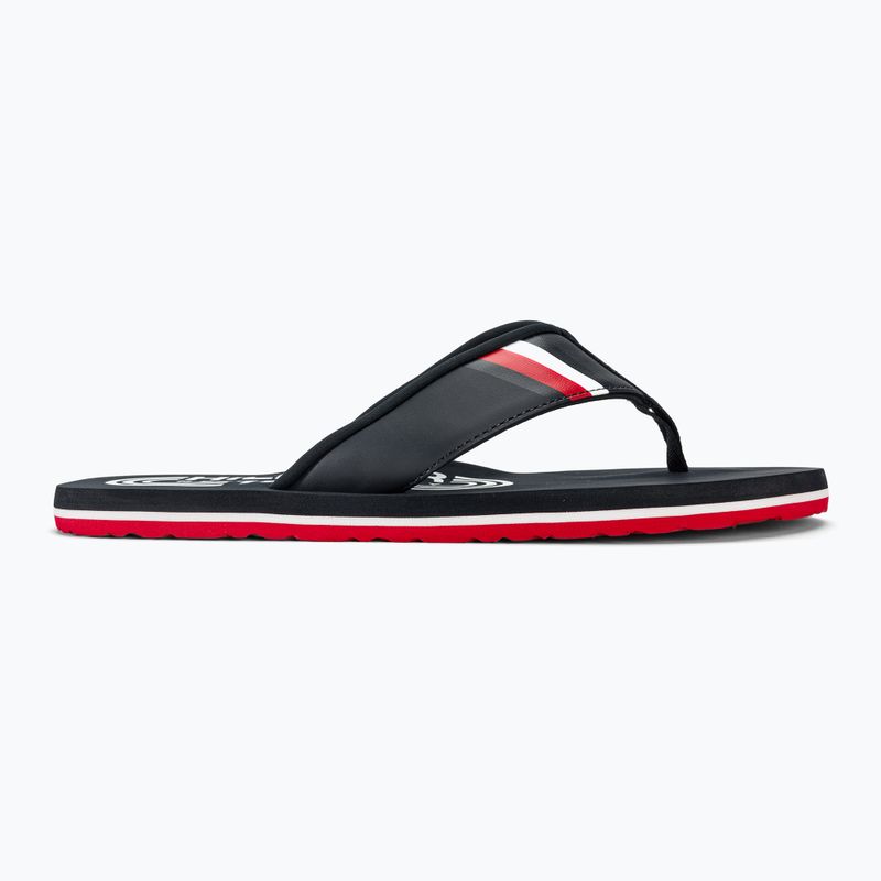 Papuci pentru bărbați Tommy Hilfiger Rwb Padded Beach Sandal DW5 desert sky 2