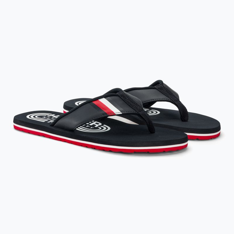 Papuci pentru bărbați Tommy Hilfiger Rwb Padded Beach Sandal DW5 desert sky