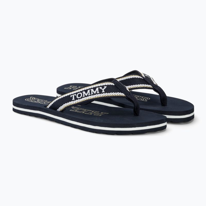 Papuci pentru femei Tommy Hilfiger Beach Sandal space blue 4