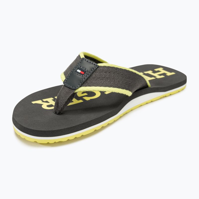 Papuci pentru bărbați Tommy Hilfiger Patch Beach Sandal dark ash 7