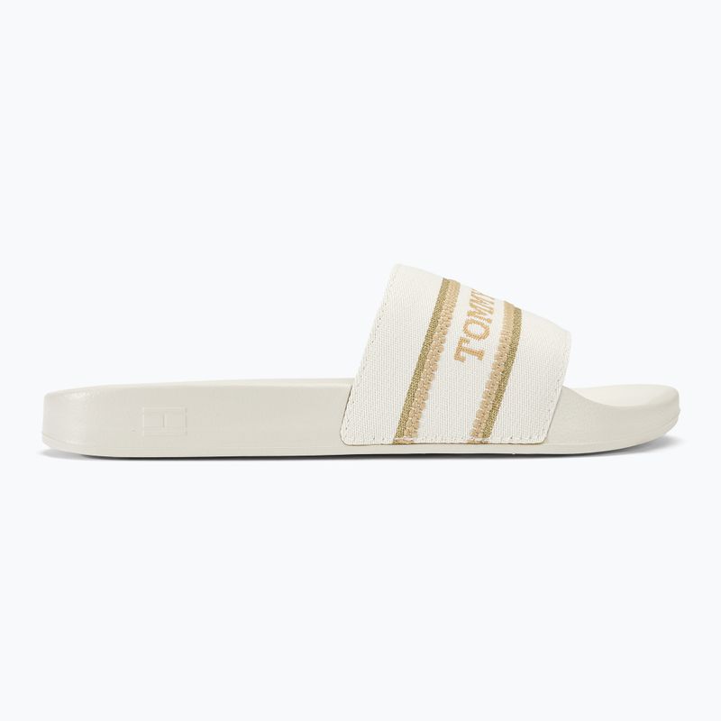 Papuci pentru femei Tommy Hilfiger Poolslide With Webbing ecru 2