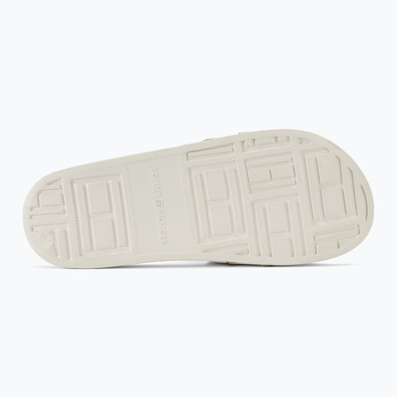 Papuci pentru femei Tommy Hilfiger Poolslide With Webbing ecru 5