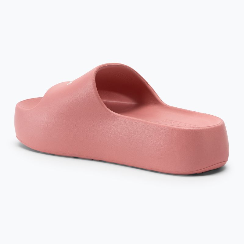 Șlapi pentru femei Tommy Jeans Chunky Flatform Slide tickled pink