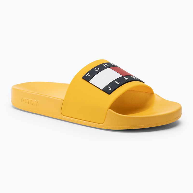 Șlapi pentru bărbați Tommy Jeans Pool Slide Ess warm yellow