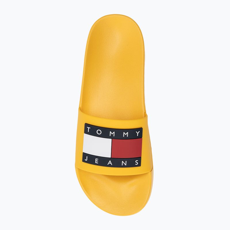 Șlapi pentru bărbați Tommy Jeans Pool Slide Ess warm yellow 5