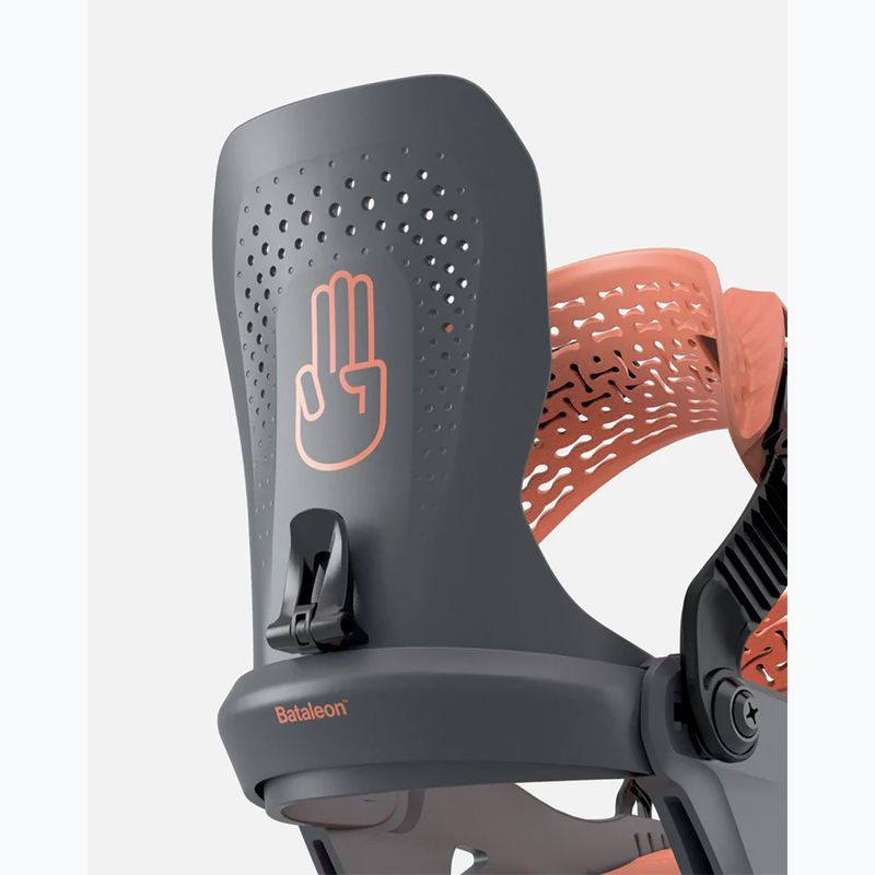 Legături de snowboard pentru femei Bataleon Donna HW black peach 4